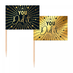 50 Flaggenpicks - You did It Golden Celebrations