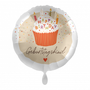 Folienballon - Sweet Birthday Cupcake - 43cm