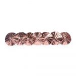 10 Sonnenschirme Piker metallisch in Roségold