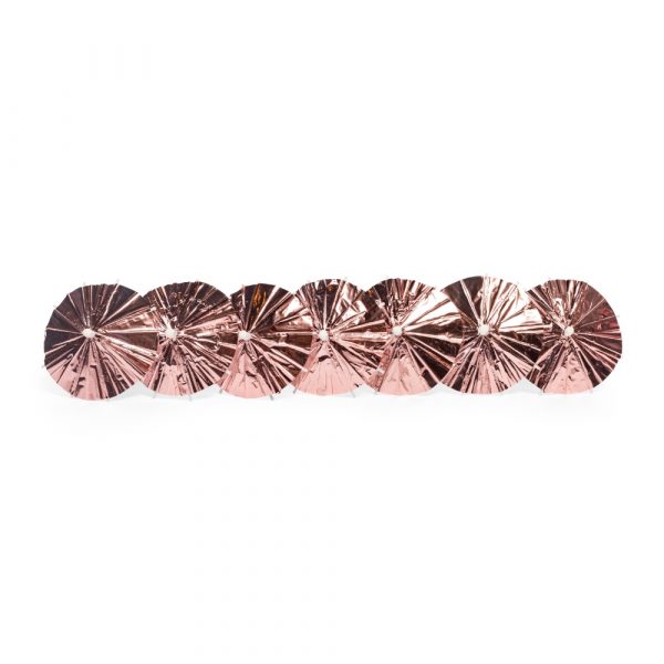 10 Sonnenschirme Piker metallisch in Roségold
