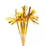10 Folienspitzen gold 24cm