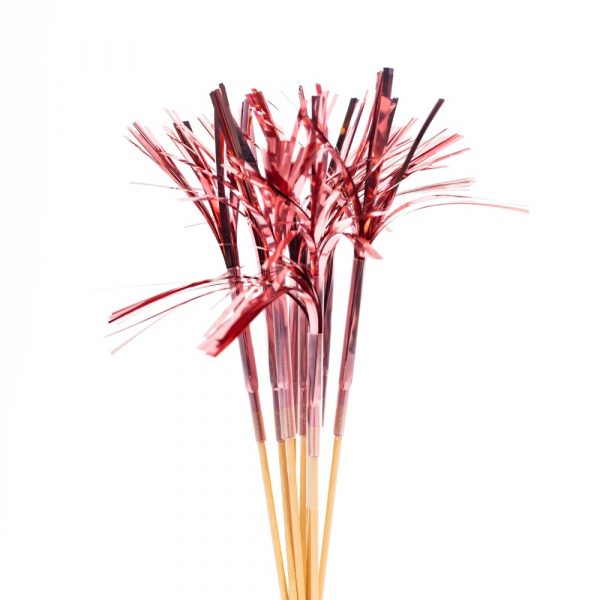 10 Folienspitzen rosegold 24cm