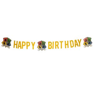 Partykette Harry Potter PapierHäuser 180 x 13 cm