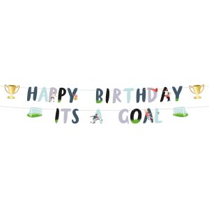 Buchstabengirlande Set - Fantastic Football - 1,5 meter
