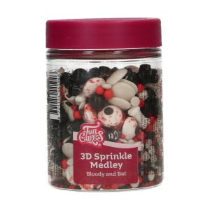 FunCakes 3D Sprinkle Medley Bloody and Bat 70 g