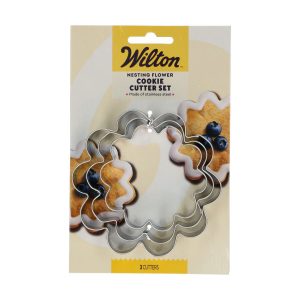 Wilton Nesting Keksausstecher Blume Set/3