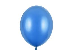 Ballons Strong 30cm, Metallic Blau