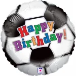 o Folienballon "Fußball Happy Birthday"46cm