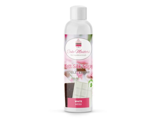 Cake-Masters Farbspray Matt Silk weiß 100ml
