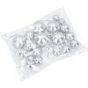 CM Basics Bubbles Einstecker silber 20 Stück