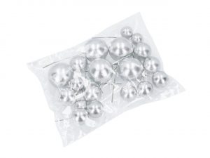 CM Basics Bubbles Einstecker silber 20 Stück