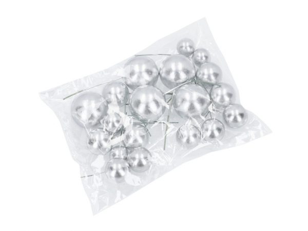 CM Basics Bubbles Einstecker silber 20 Stück