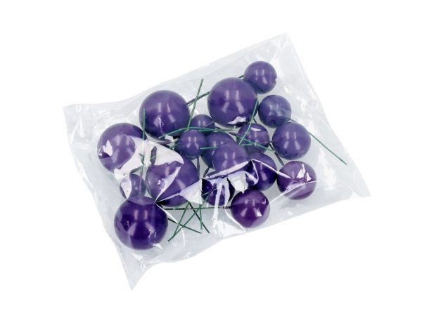 Basics Bubbles Einstecker violett 20 Stück