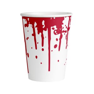 8 Becher Papier Bloody Good Time Papier 250ml