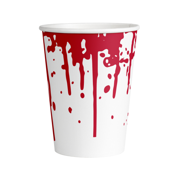 8 Becher Papier Bloody Good Time Papier 250ml
