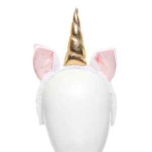 Haarreif Plüsch-Einhorn - Kinder-Einheitsgröße