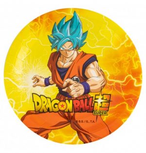 8-assiettes-23cm-plastic-free-dragon-ball 8 Teller aus Papier Dragon Ball 23cm