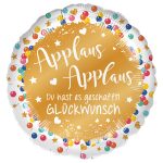 9075464-1_10530-2-3-600 Folienballon Geschafft Konfetti Party   43cm