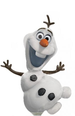 Air-filled Mini Olaf 20cm x 33cm