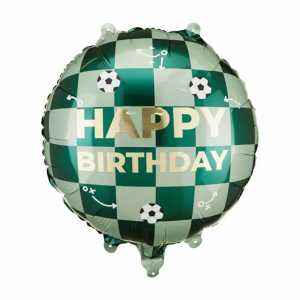 Folienballon "Fußball Happy Birthday " 45cm