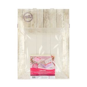 FunCakes Tortenschachtel -Pure- 32x32x11.5cm pk/2