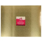 FunCakes Cake Drum Rechteckig Gold 45 x 35 cm
