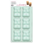 SCRAPCOOKING_SC3000_SCRAPCOOKING_SILICONE_MOULD_TEDDY_BEARS_6_CAVITIES_1_JPG_1 ScrapCooking Silicone Mould Teddy Bär