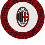 8 Teller AC Milan 23 cm
