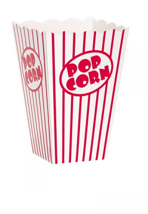 10 Popcorn-Schale - 16 x 10 x 10 cm