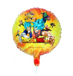 ballon-mylar-rond-dragon-ball-dia-43cm Folienballon  Dragon Ball 43cm