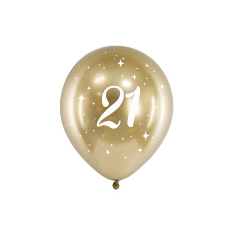 Ballons Glossy 30cm, 21, gold