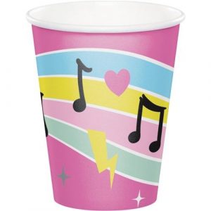 8 Becher Birthday Beats 266ml
