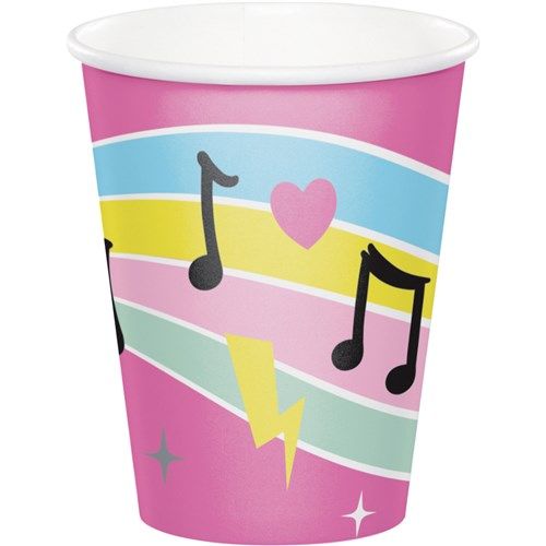 8 Becher Birthday Beats 266ml