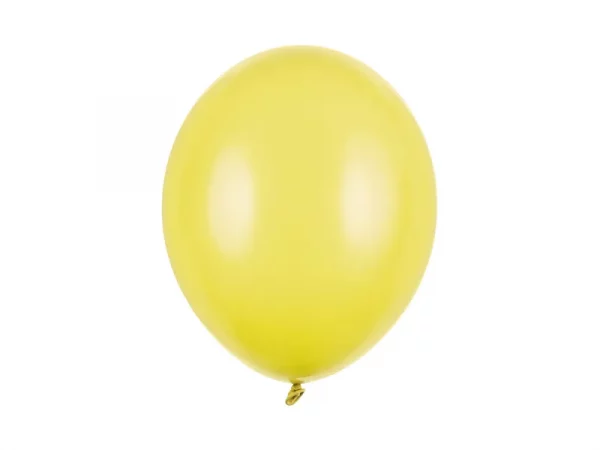 10 Ballons Strong 30cm, Pastel Honey Yellow