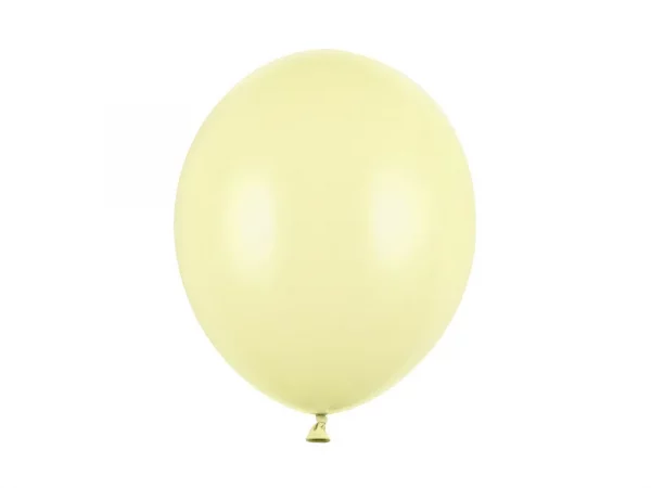 big_SB14P-084J-10_01_S 10 Ballons Strong 30cm, Pastel Light Yellow