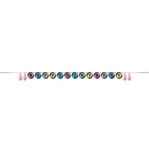 Buchstabegirlande ’Happy Birthday’ Birthday Beats