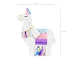 Piñata - Lama, 41x49,5x10cm