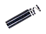 Holografische Luftschlangen, schwarz, 3,8 m