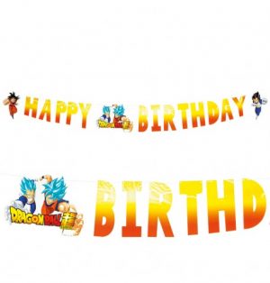guirlande-papier-happy-birthday-160cm-x-15cm-ht-dragon-ball Girlande Dragon Ball Papier Happy Birthday 160cm x 15cm