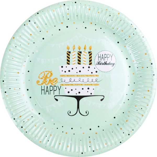 10 Teller "Be Happy-Happy Birthday" Mint