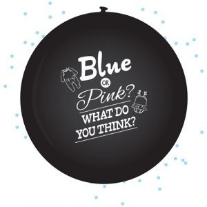 Luftballon Gender Reveal Junge (Ø60cm)