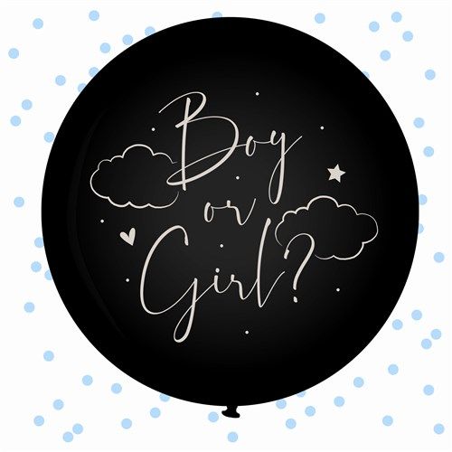 Baby Boy Ballon Gender Reveal (Ø61cm)