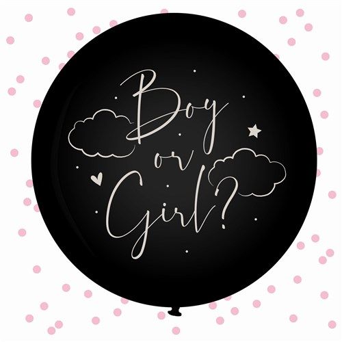 Baby Girl Ballon Gender Reveal (Ø61cm)