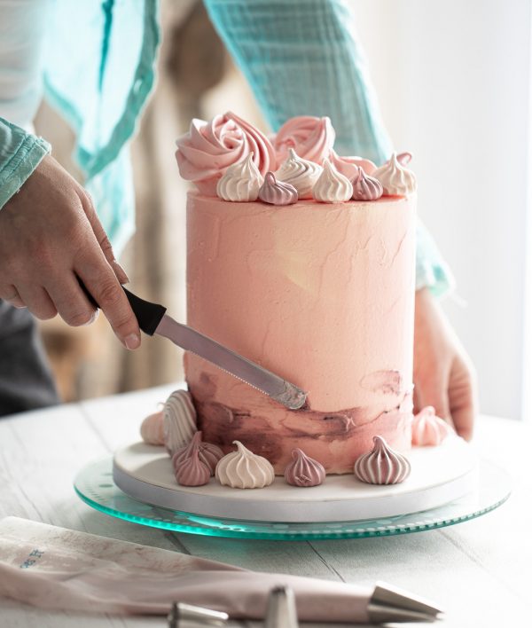 Sweetly Does It Drehbarer Tortenständer aus Glas