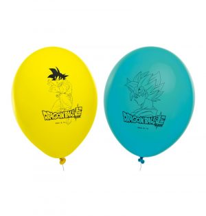 set-6-ballons-latex-dia-27cm-dragon-ball 6 Latex Ballon Dragon Ball 27cm