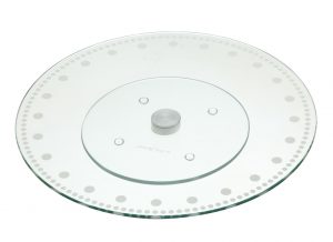 Sweetly Does It Drehbarer Tortenständer aus Glas