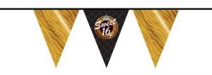 Wimpelkette ’Sweet 16’ (10m)