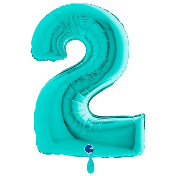 Folienballon Medium 2 Tiffany  66 cm