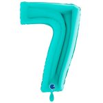 Folienballon Medium 7 Tiffany  66 cm