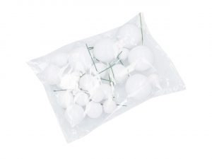 Basics Bubbles Einstecker weiß 20 Stück